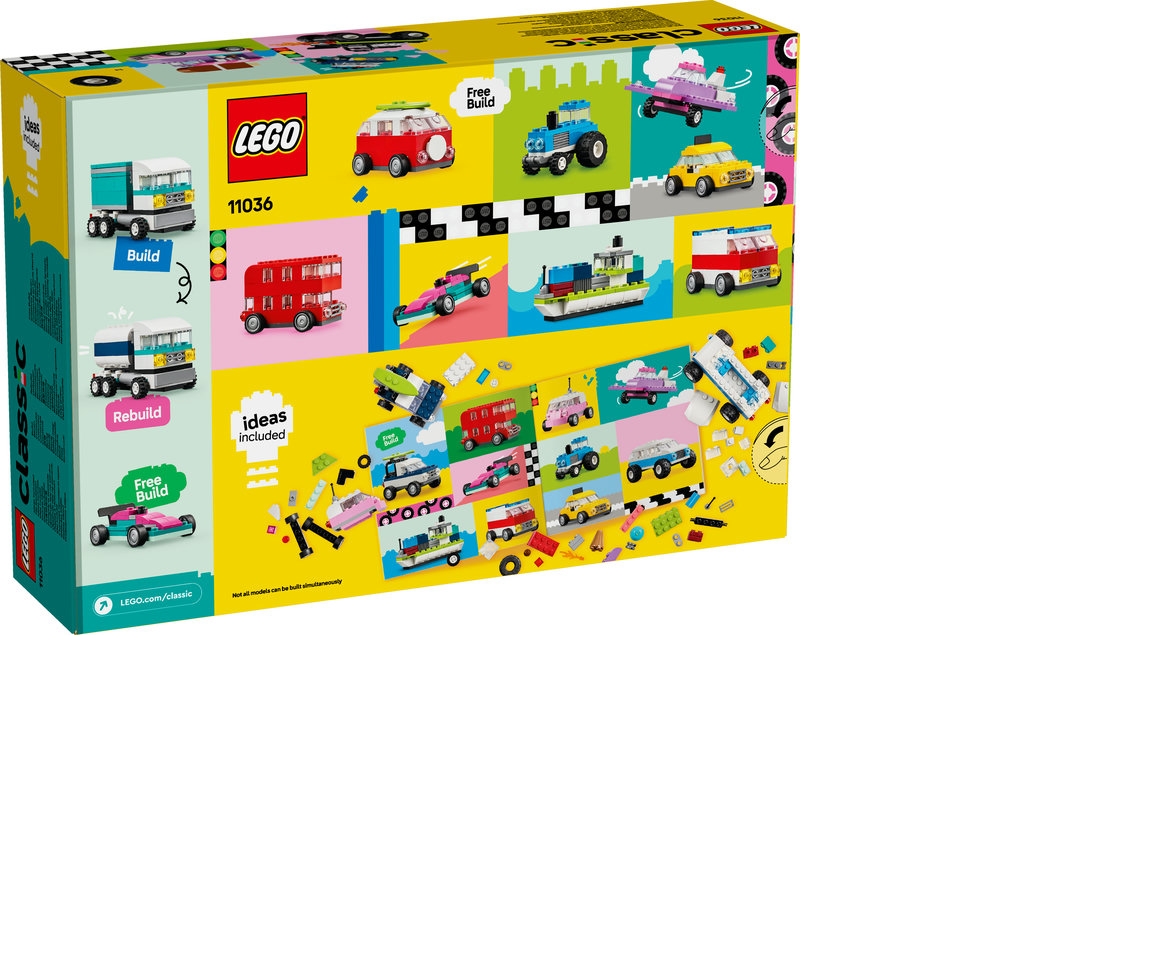 LEGO® Classic Creative Vehicles Building Toy 11036