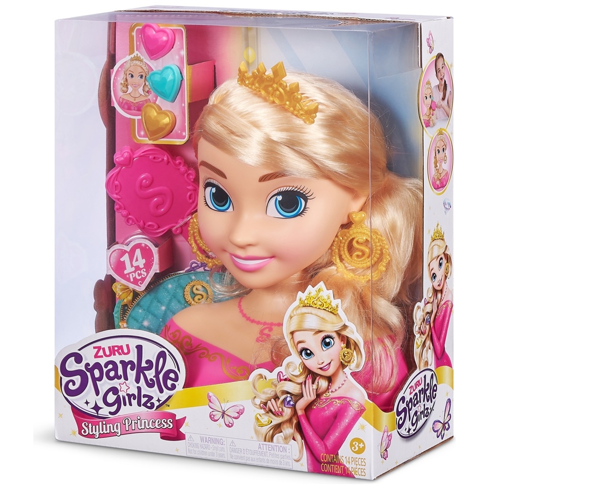 Sparkle Girlz: Large Styling Princess with Accessories