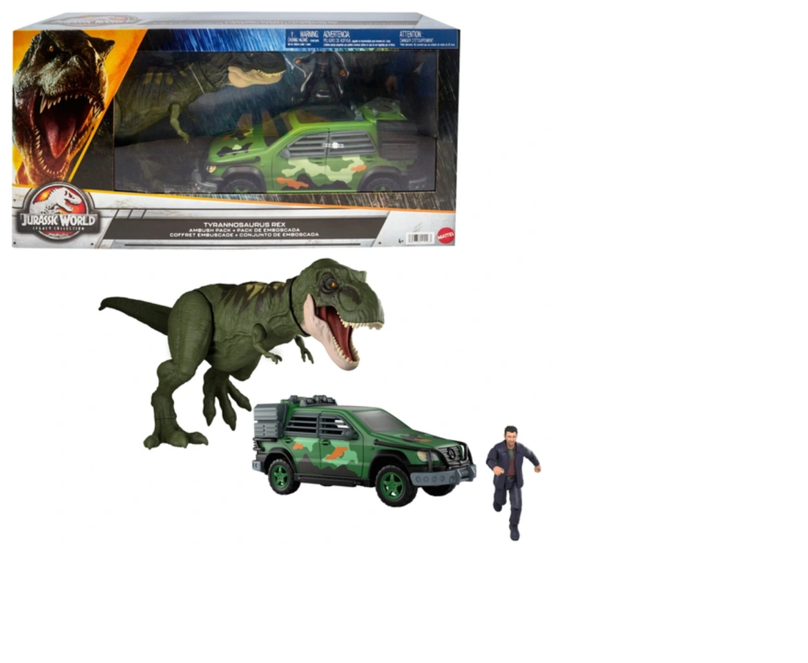 Jurassic World Legacy Collection Tyrannosaurus Rex Ambush Pack