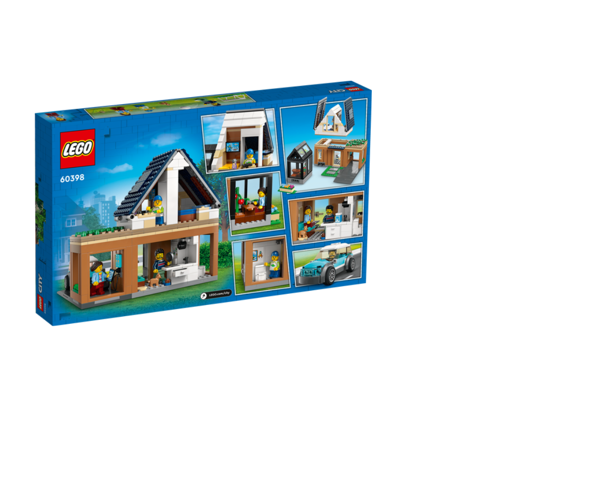 LEGO City Family House And Electric Car 60398 Building Set (462 Pieces) -  JCPenney