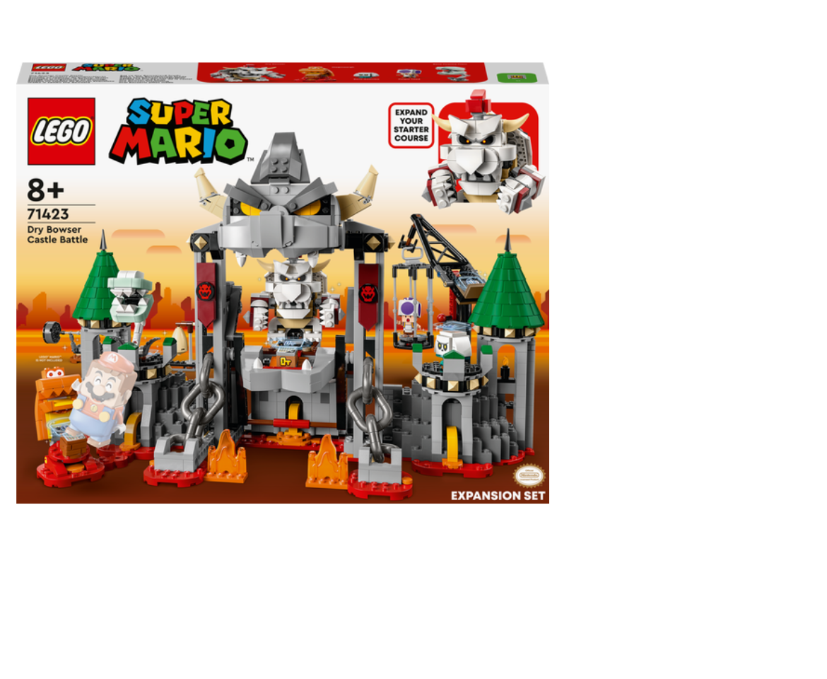 Dry Bowser Castle Battle Expansion Set 71423, LEGO® Super Mario™