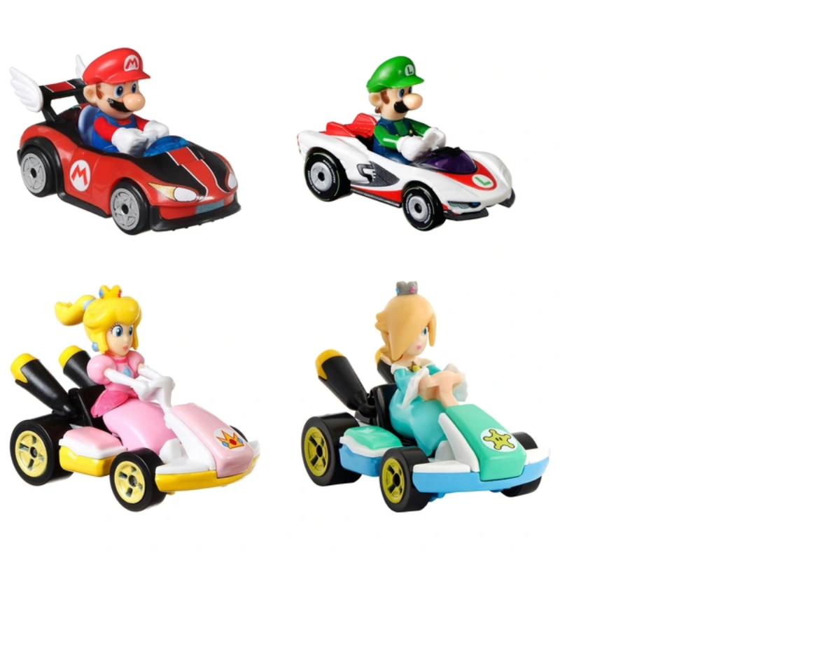 Hot Wheels® Mario Kart 4-PK Assortment