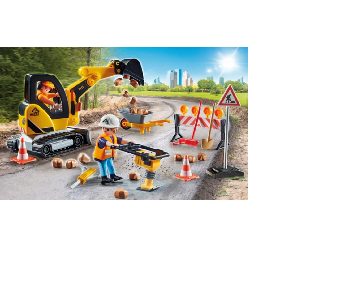 Playmobil City Action: Road Construction 71045