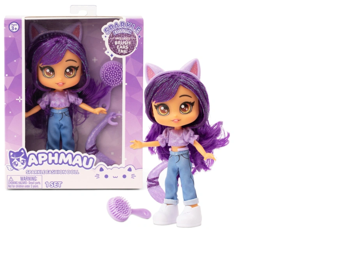 Aphmau Fashion Doll & Accessories Sparkle Edition, 5 Mystery