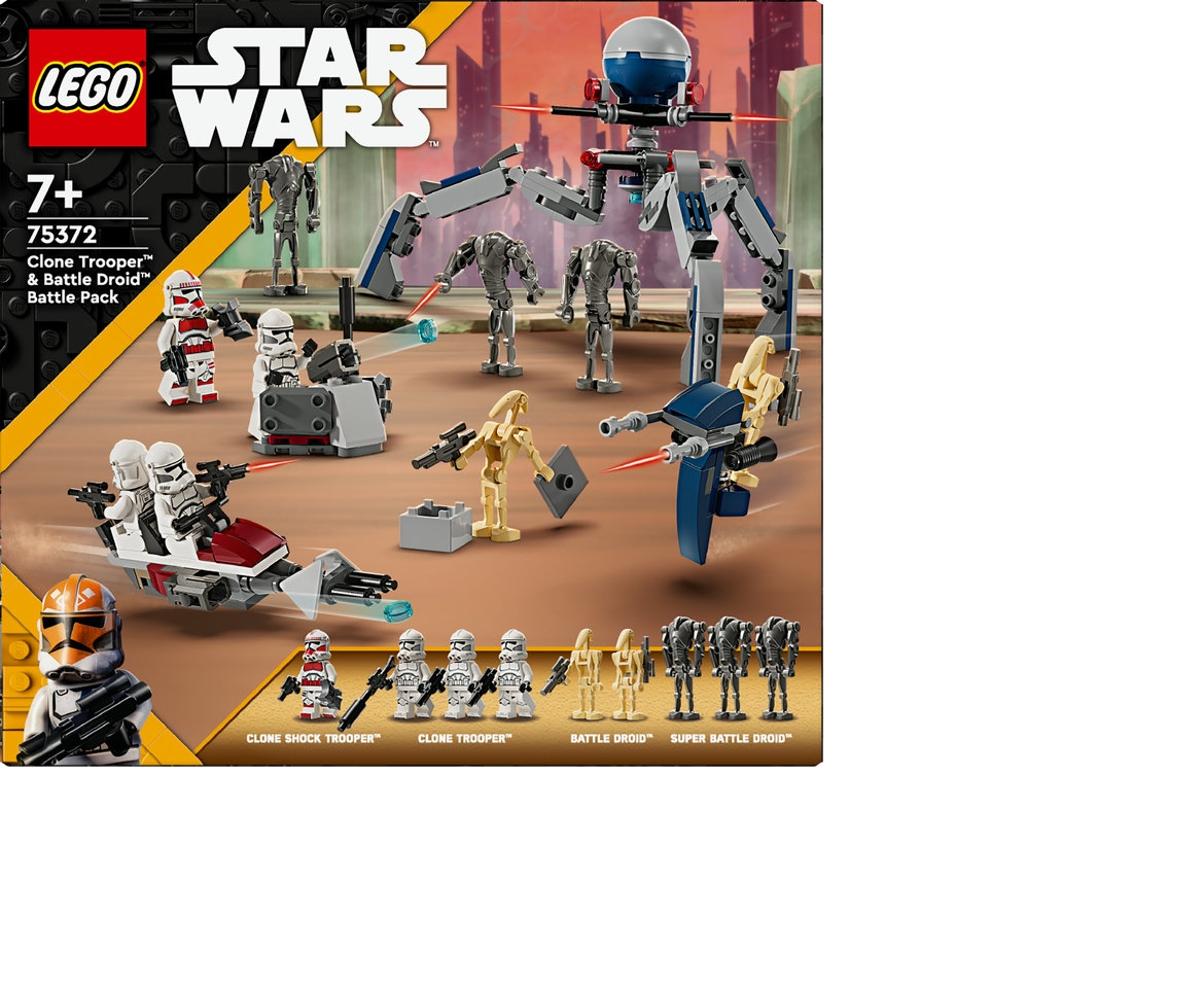 LEGO Star Wars 75372 Clone Trooper and Battle Droid Battle Pack