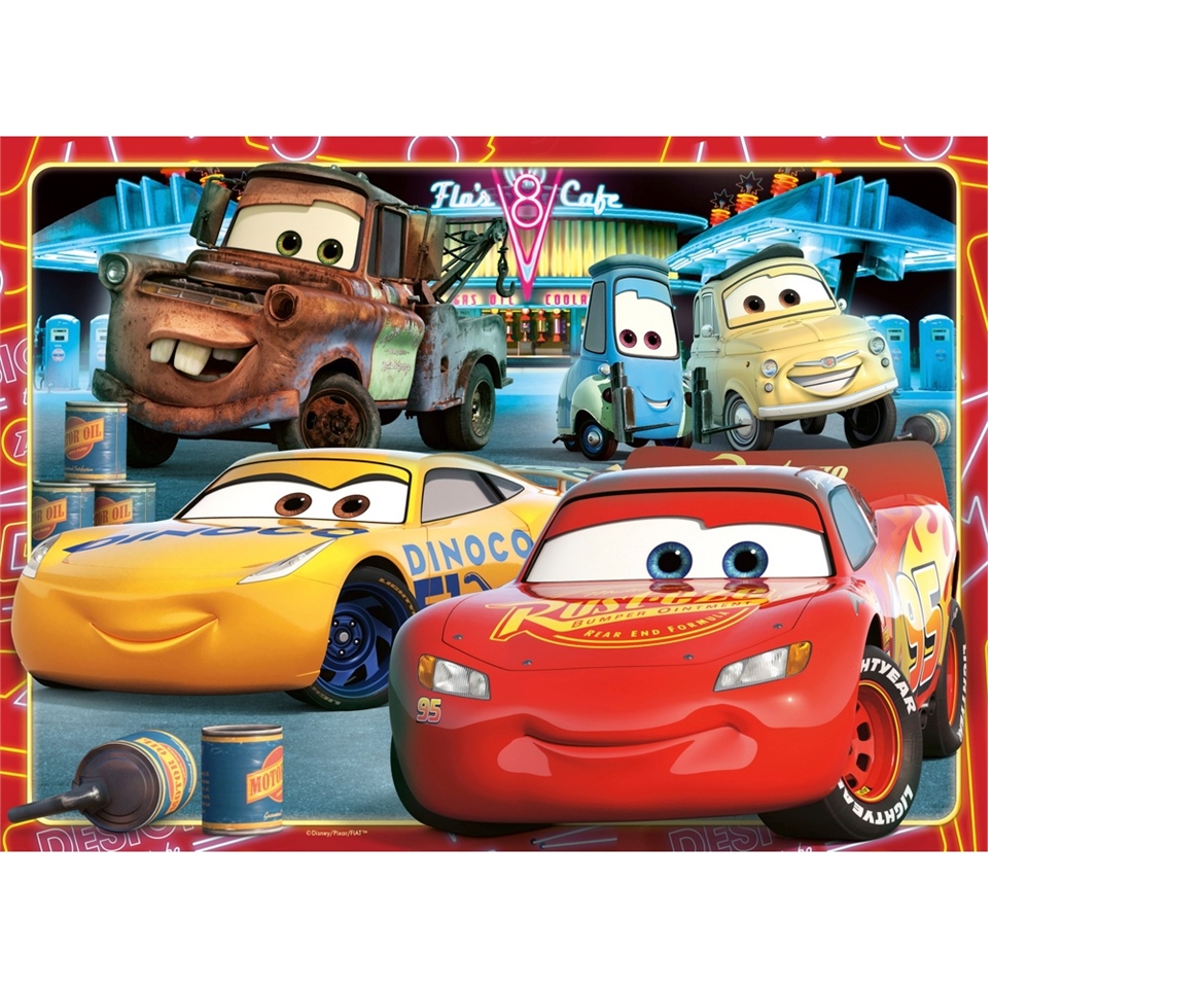 Ravensburger Disney Pixar Cars 3 Jigsaw Puzzle, Pack of 4
