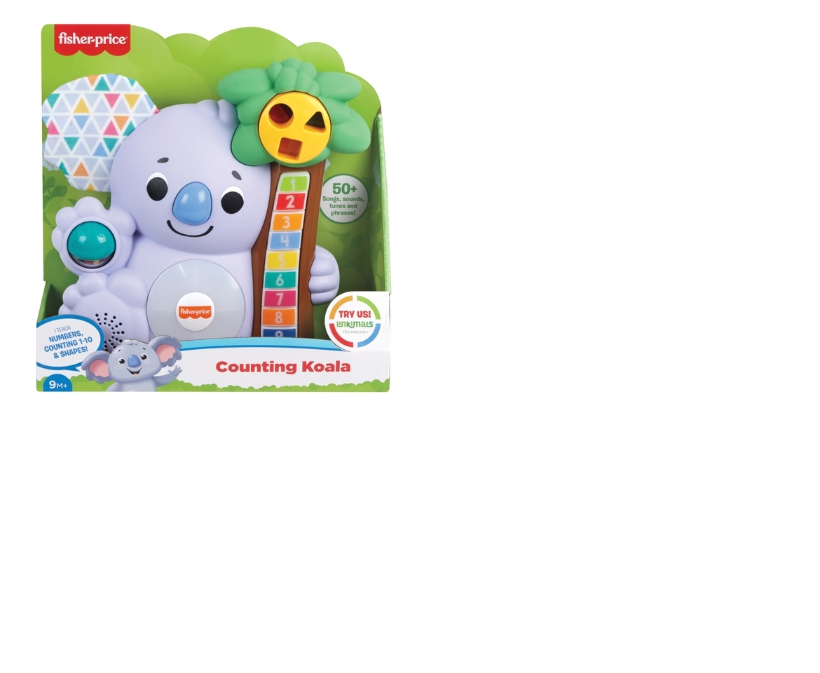 Fisher-Price Linkimals Counting Koala Musical Interactive Developmental Toy