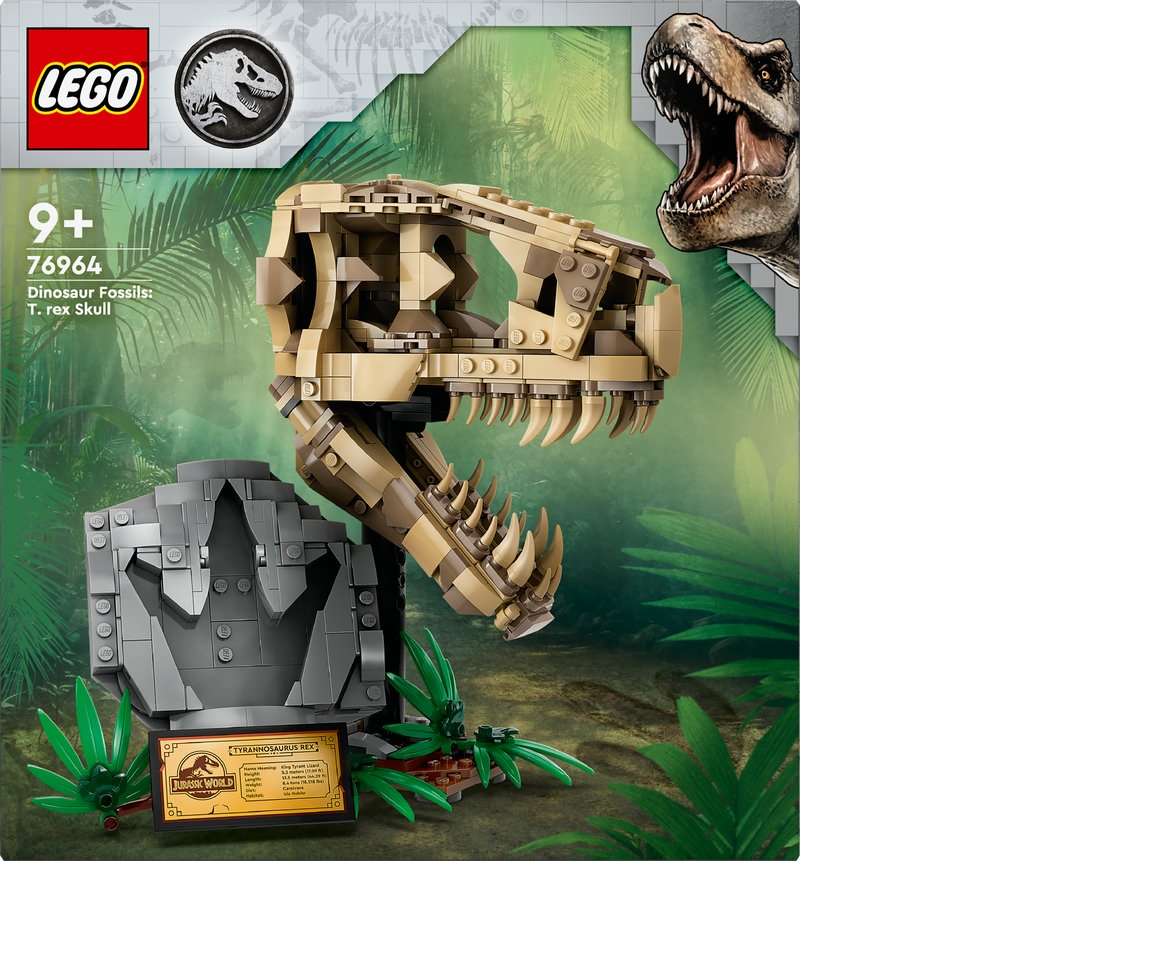 LEGO Set Reveal – Dinosaur Fossils: T. rex Skull 76964