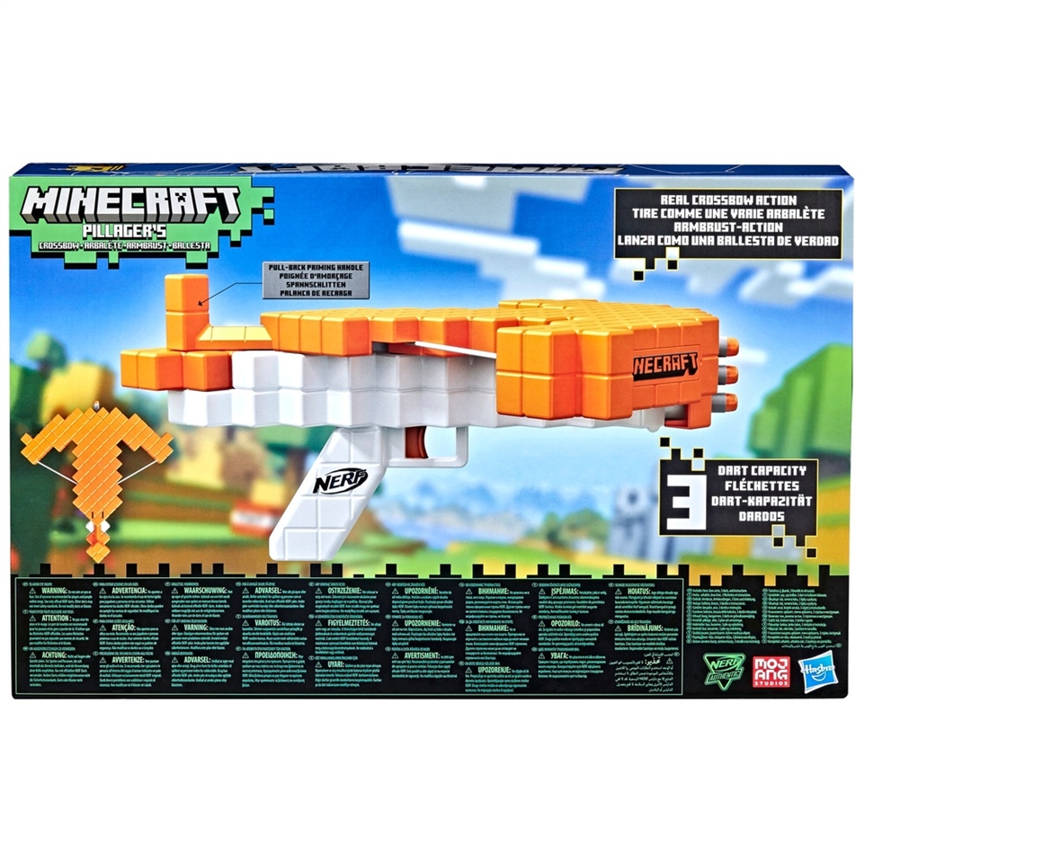 Nerf Minecraft Pillager's Crossbow