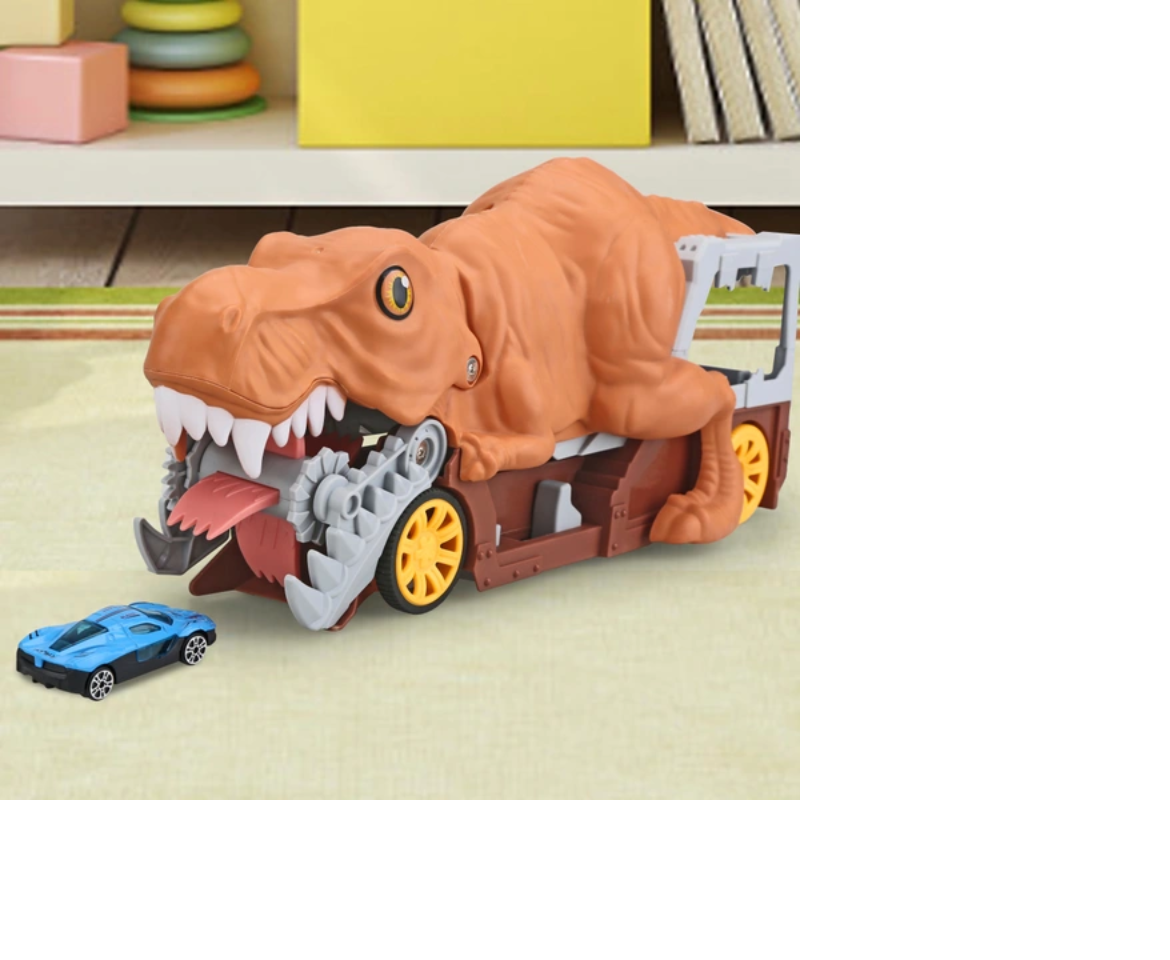 Super Wheelz Light and Sound Devour Dino Car Transporter