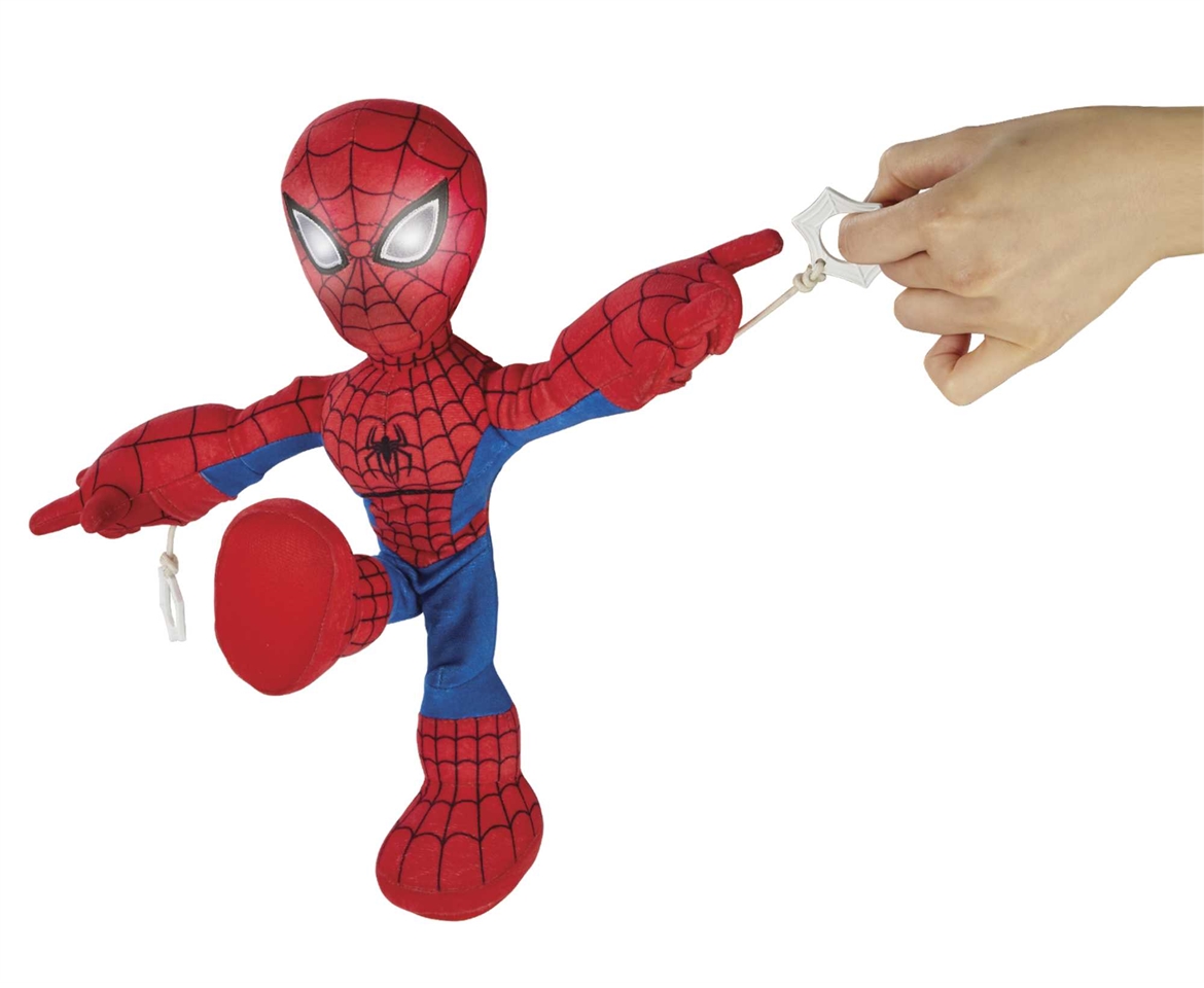 Marvel City Swinging Spider-Man Plush