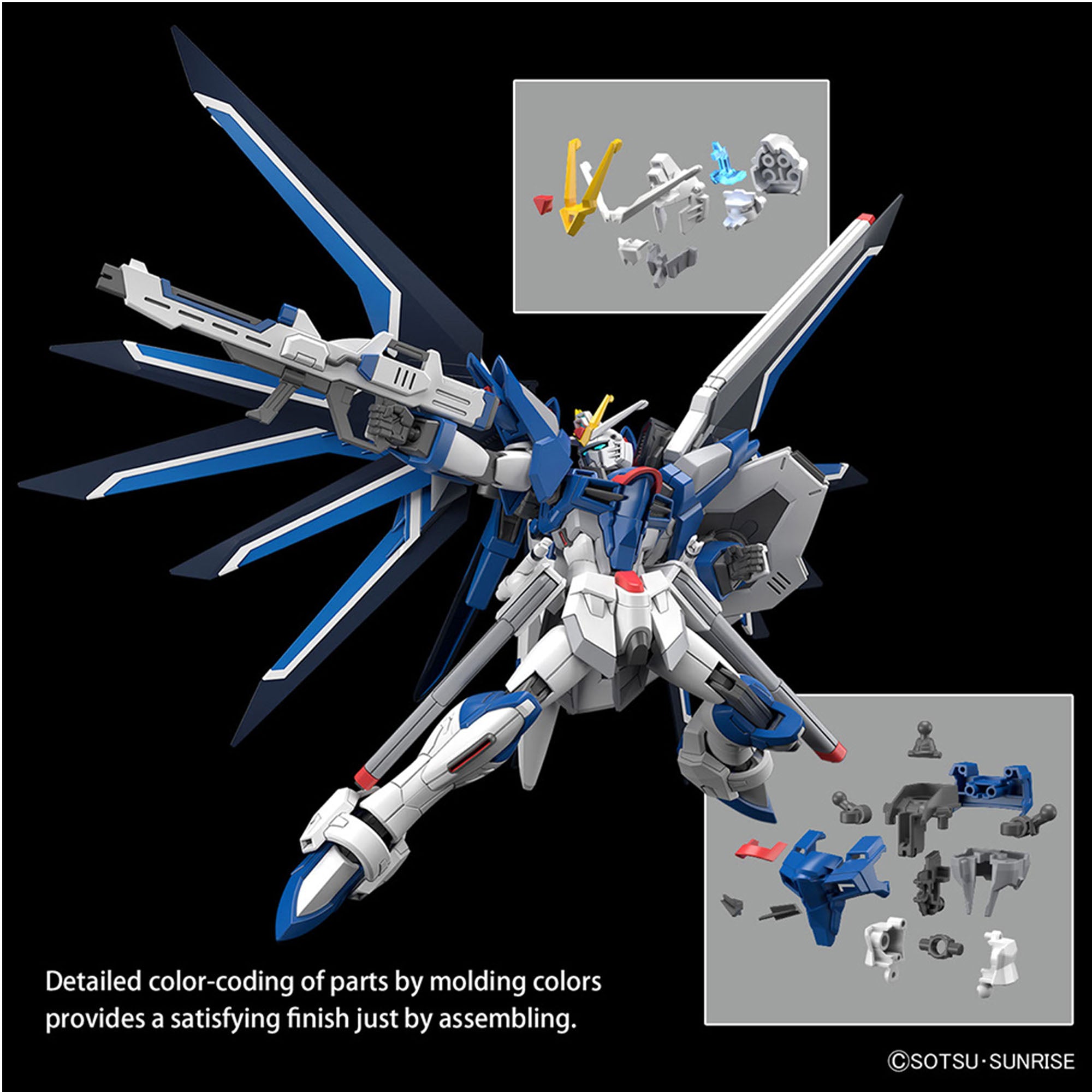 Gunpla Hg 1/144 Rising Freedom Gundam
