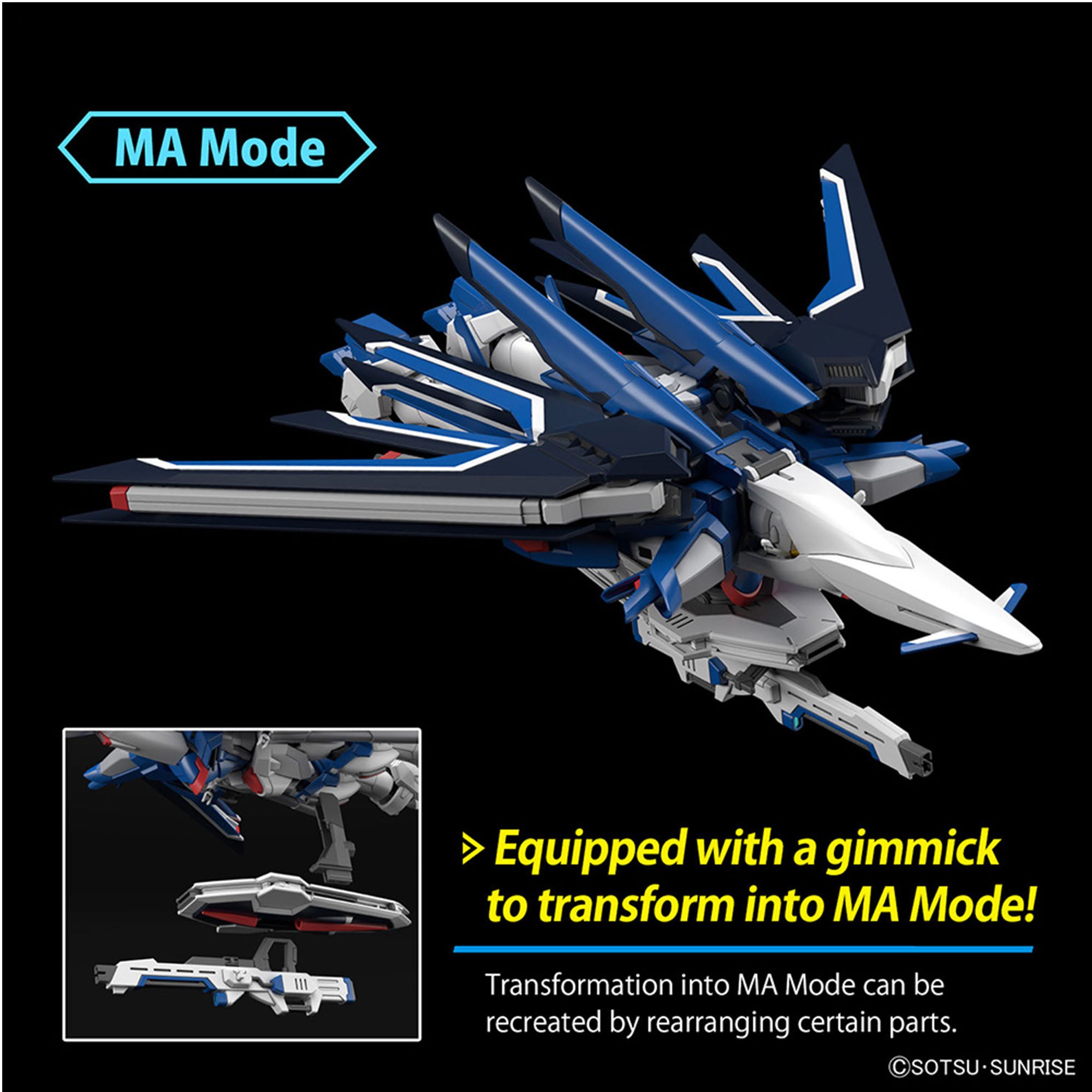 Gunpla Hg 1/144 Rising Freedom Gundam