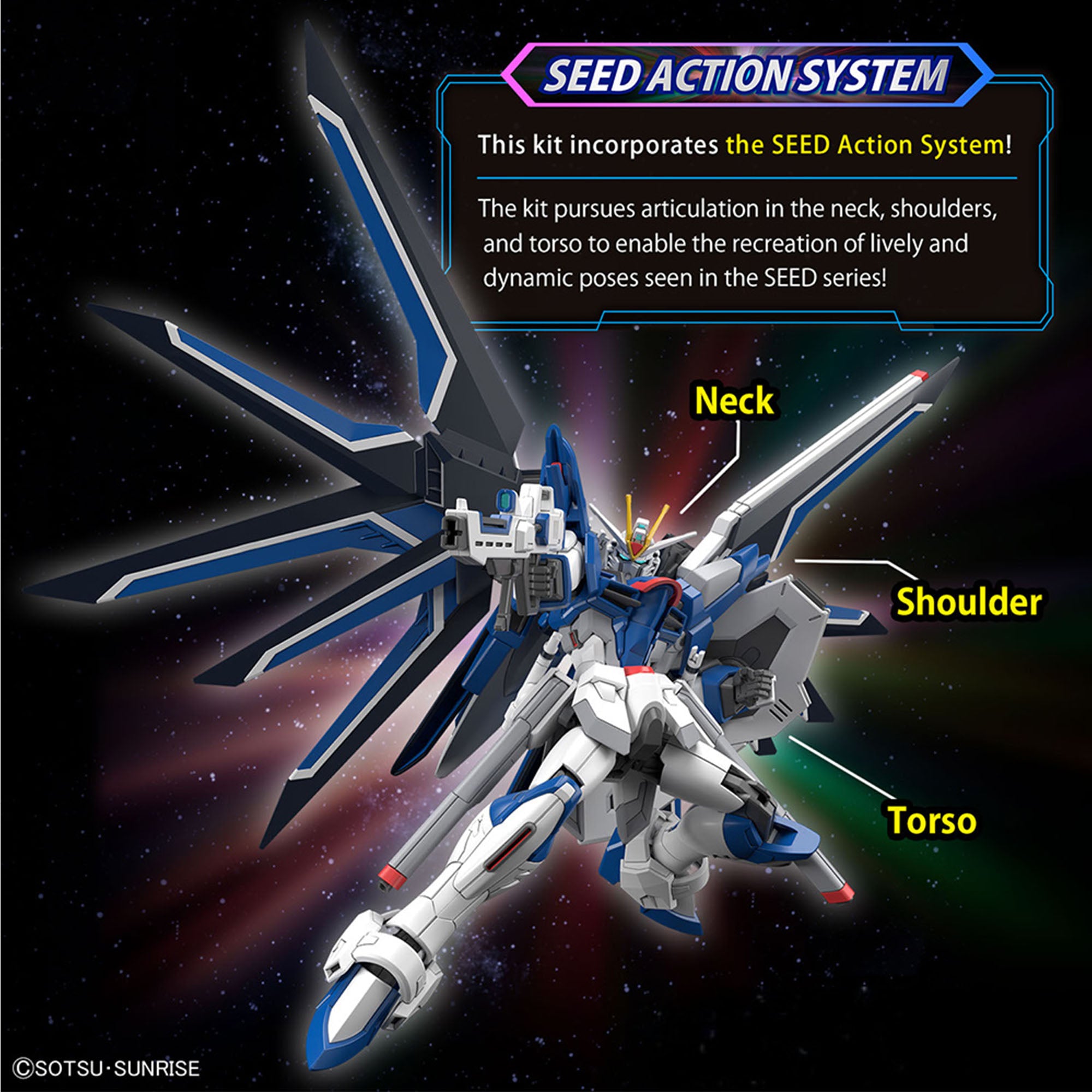 Gunpla Hg 1/144 Rising Freedom Gundam