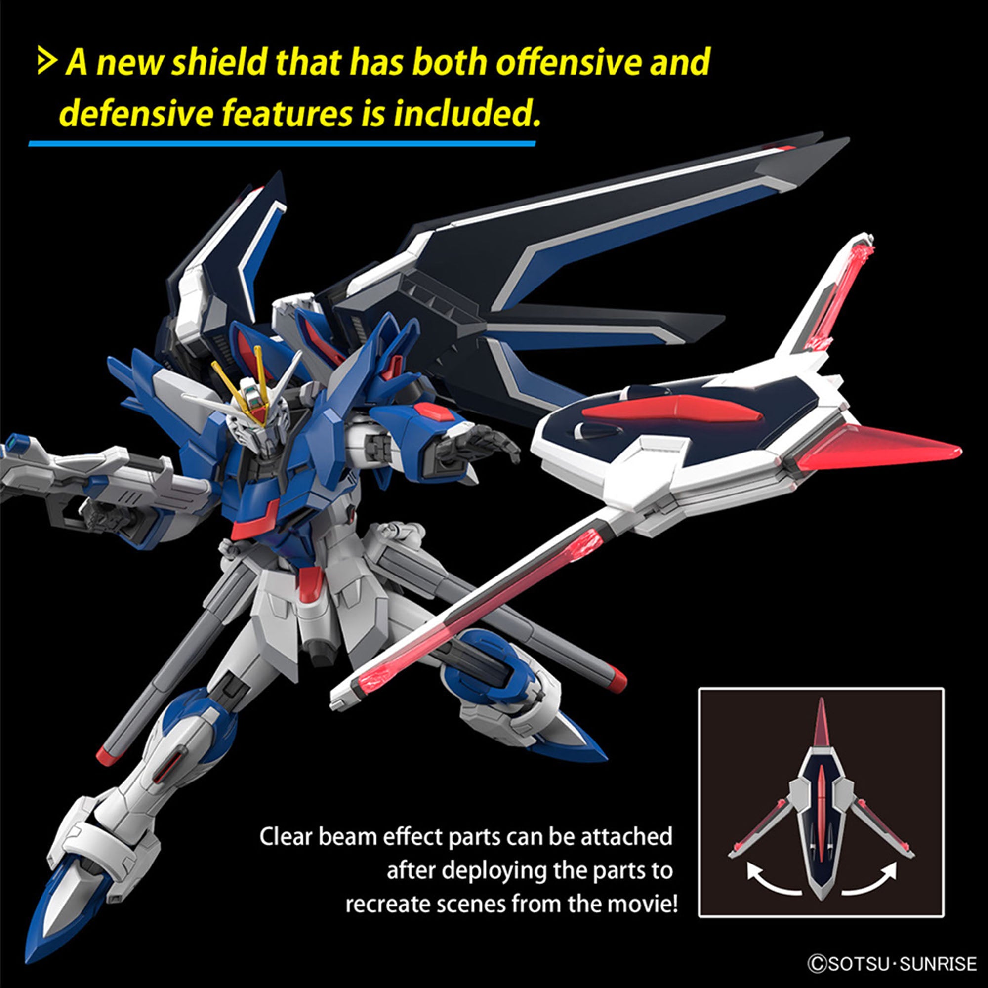 Gunpla Hg 1/144 Rising Freedom Gundam
