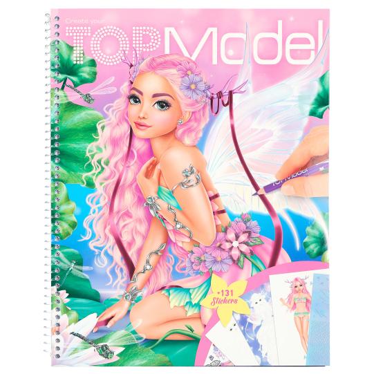 Create Your Topmodel Colouring Book Fantasy