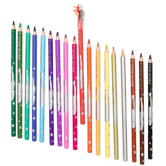 Topmodel 18 Colouring Pencils With Sharpener