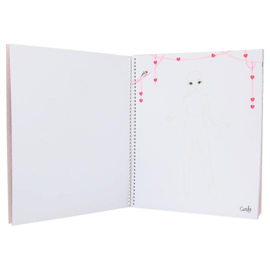 Create Your Wedding Special Topmodel Colouring Book