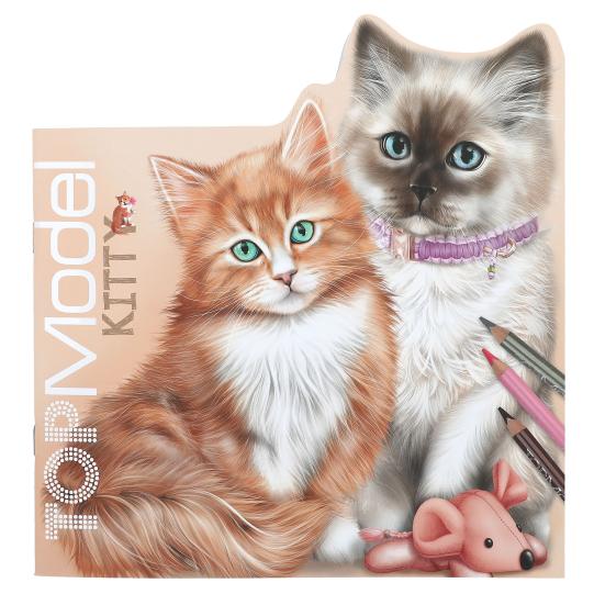 Topmodel Kitty Colouring Book Figural Kitty And Doggy