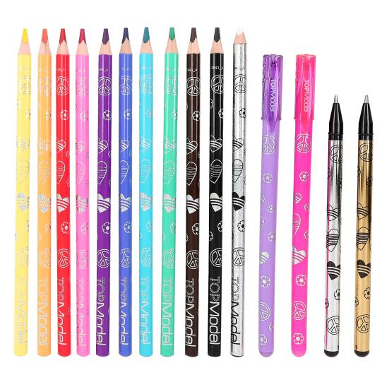 Topmodel Colouring Book With Pen Set