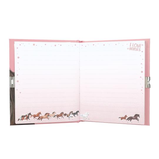 Miss Melody Diary With Heart Lock
