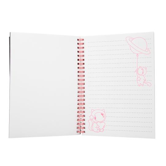 Topmodel Neon Doodle Colouring Book Pen Set