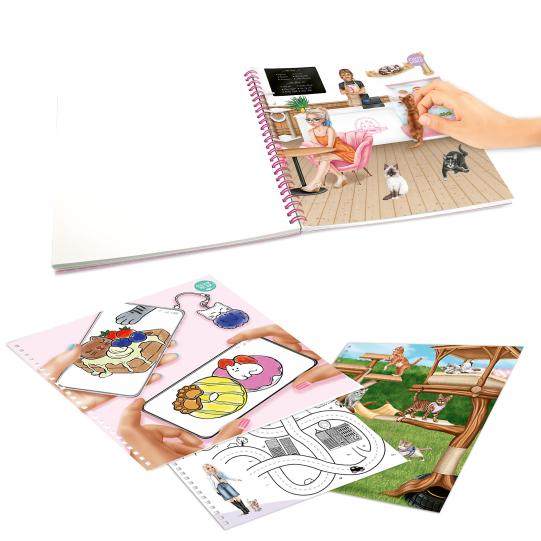 Create Your Topmodel Kitty Colouring Book