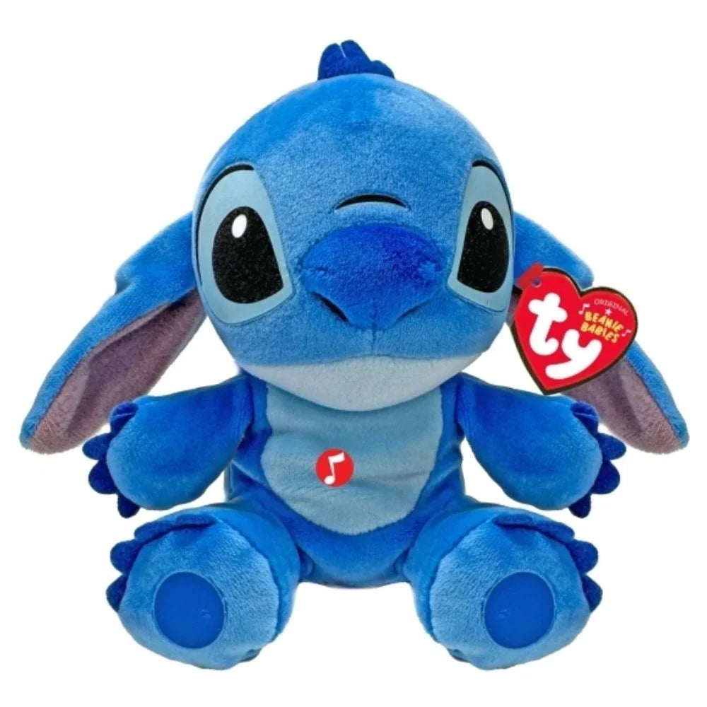 Ty Beanies Disney Stitch Sound Effect Interactive Plush 15Cm