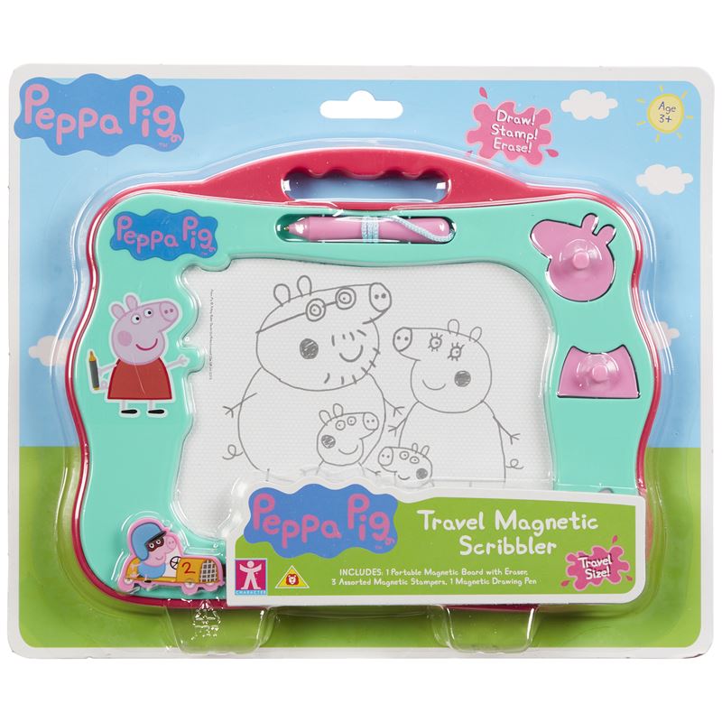 Peppa Pig Travel Magnetic Scribbler