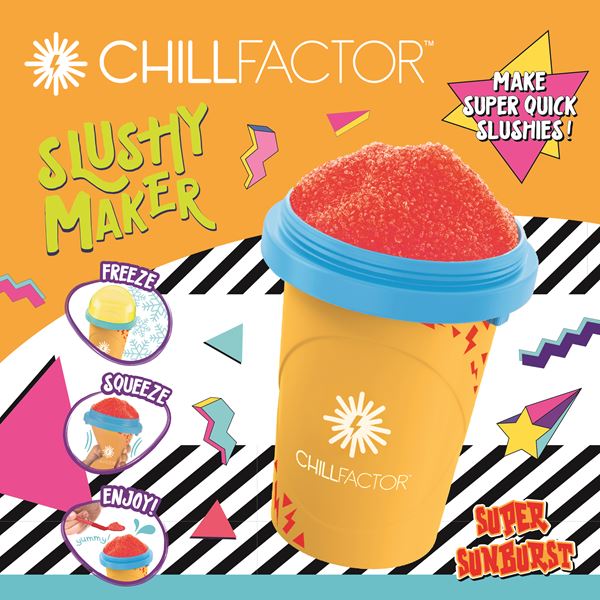 Chillfactor Colour Shock Slushy Maker - Super Sunburst