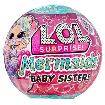 L.o.l. Surprise Mermaids Baby Sisters Surprise Ball Assortment