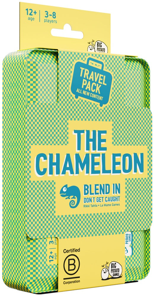 Big Potato Chameleon Travel Game In A Travel Friendly Tin