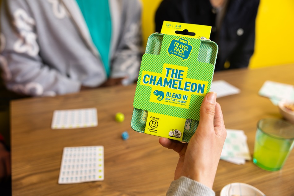 Big Potato Chameleon Travel Game In A Travel Friendly Tin