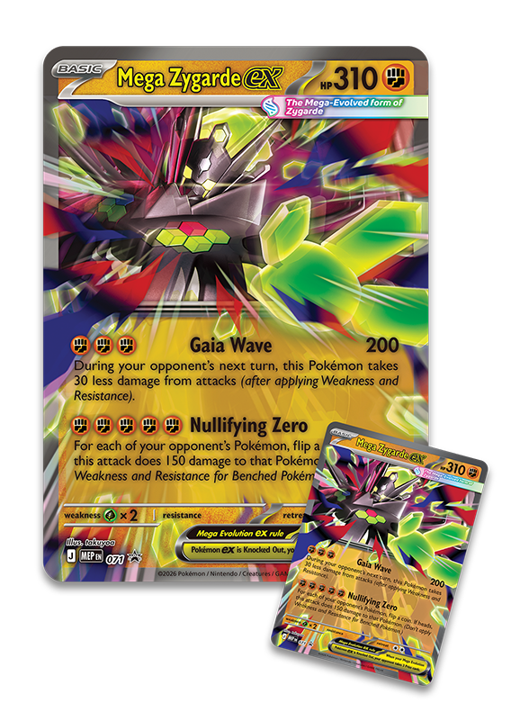 Pokémon Tcg: Mega Zygarde Ex Premium Collection