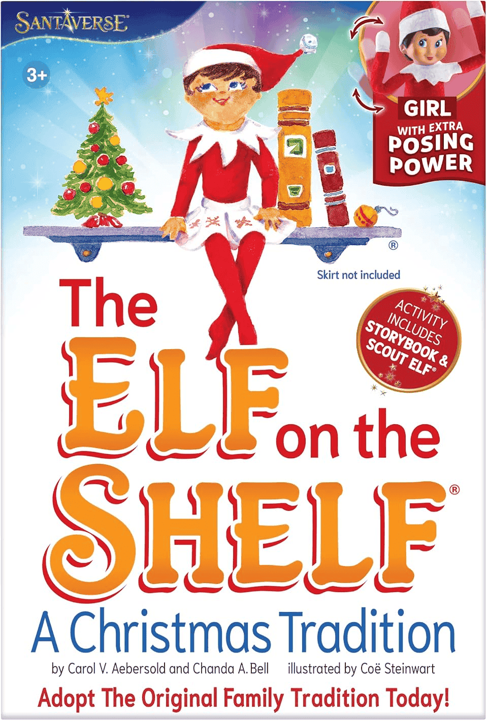The Elf On The Shelf Girl Blue Eyes