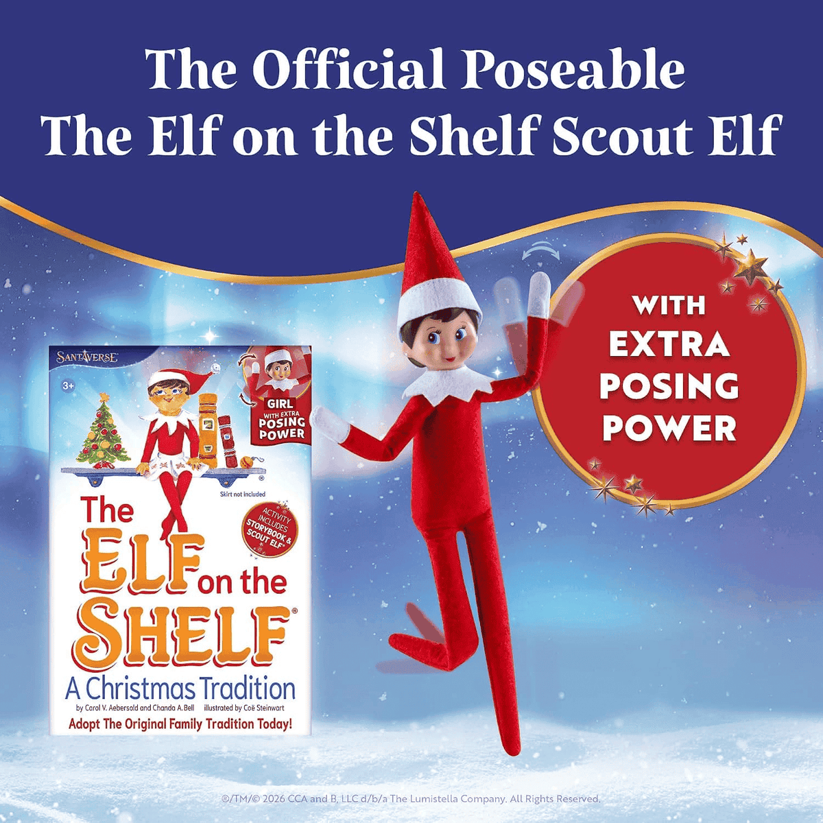 The Elf On The Shelf Girl Blue Eyes