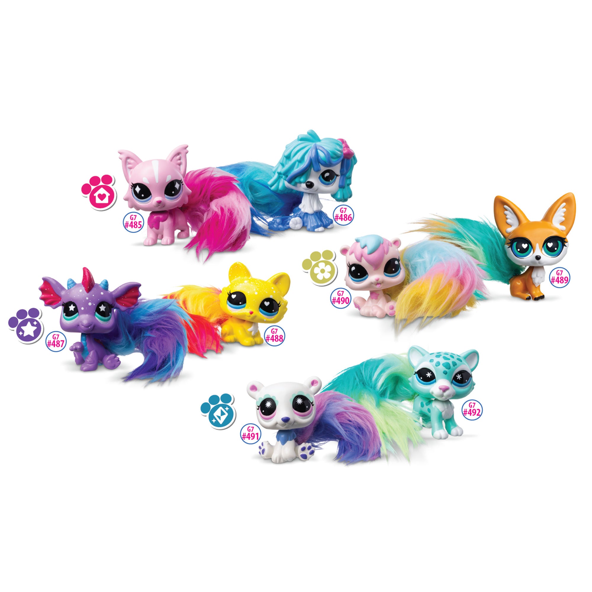 Littlest Pet Shop Twisted Tails Pet Pairs 2 Pack Assortment