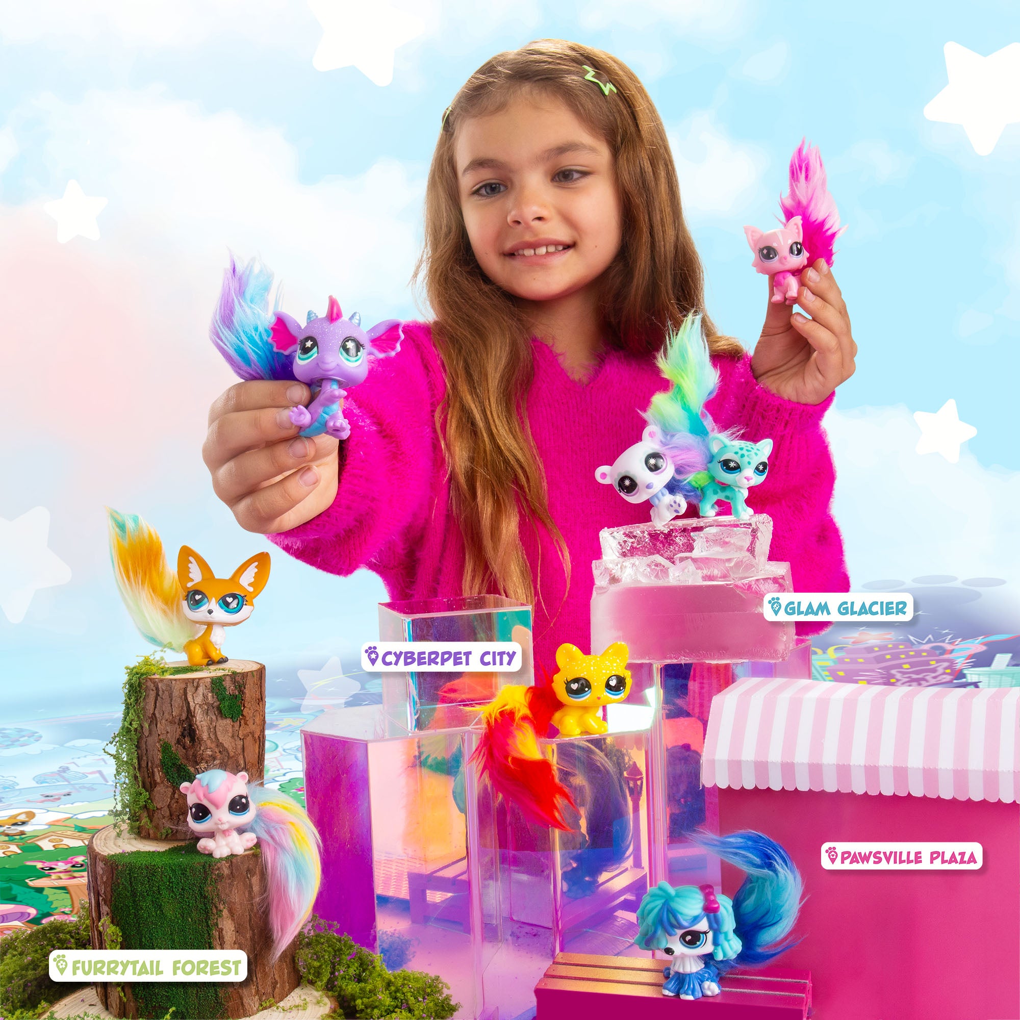 Littlest Pet Shop Twisted Tails Pet Pairs 2 Pack Assortment