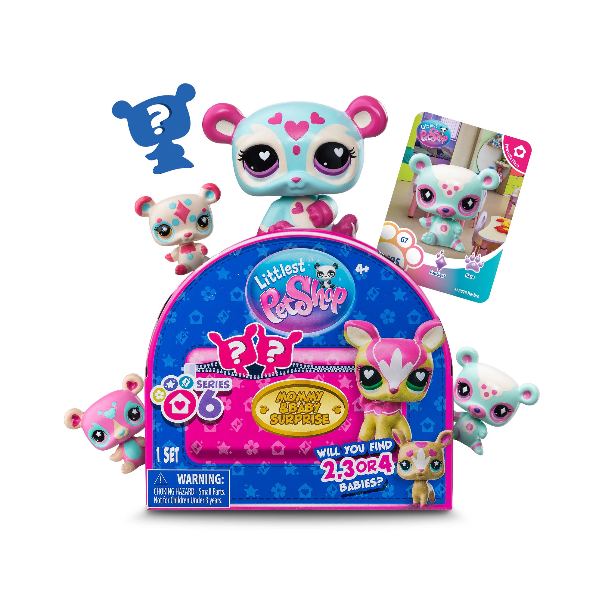 Littlest Pet Shop Mommy & Baby Surprise Pets Blind Bag  Assortment