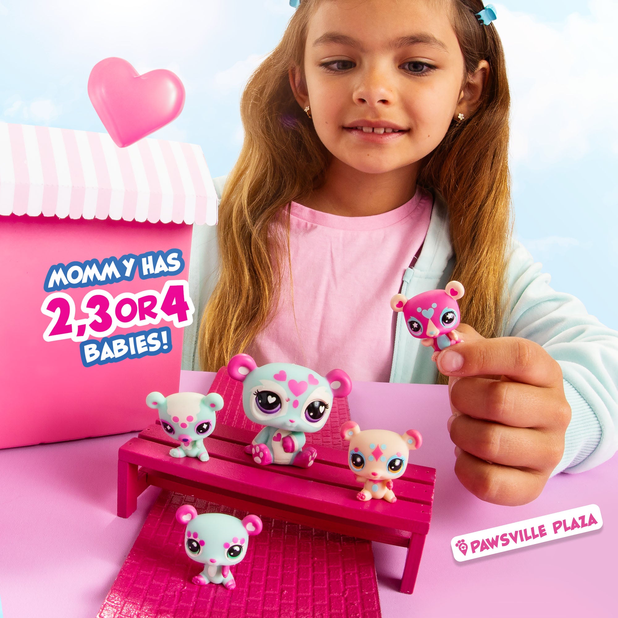 Littlest Pet Shop Mommy & Baby Surprise Pets Blind Bag  Assortment