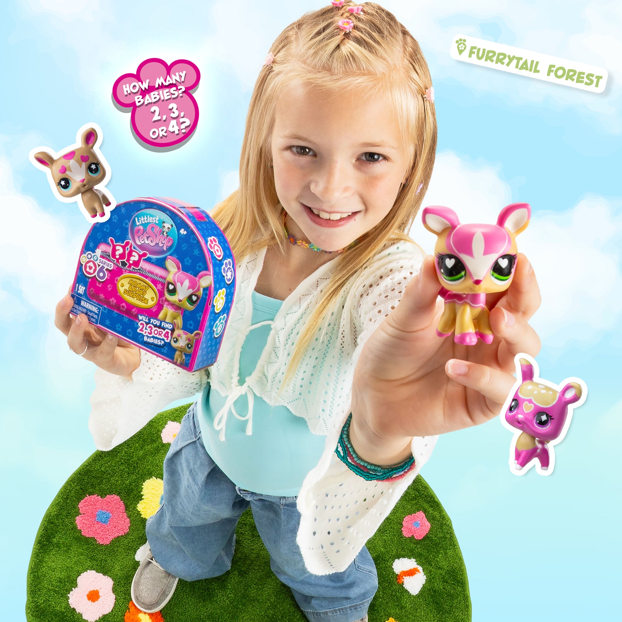 Littlest Pet Shop Mommy & Baby Surprise Pets Blind Bag  Assortment