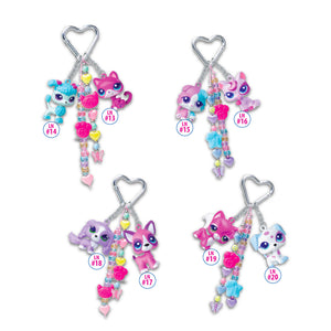 Littlest Pet Shop X Like Nastya Besties Bag Charms Assortment