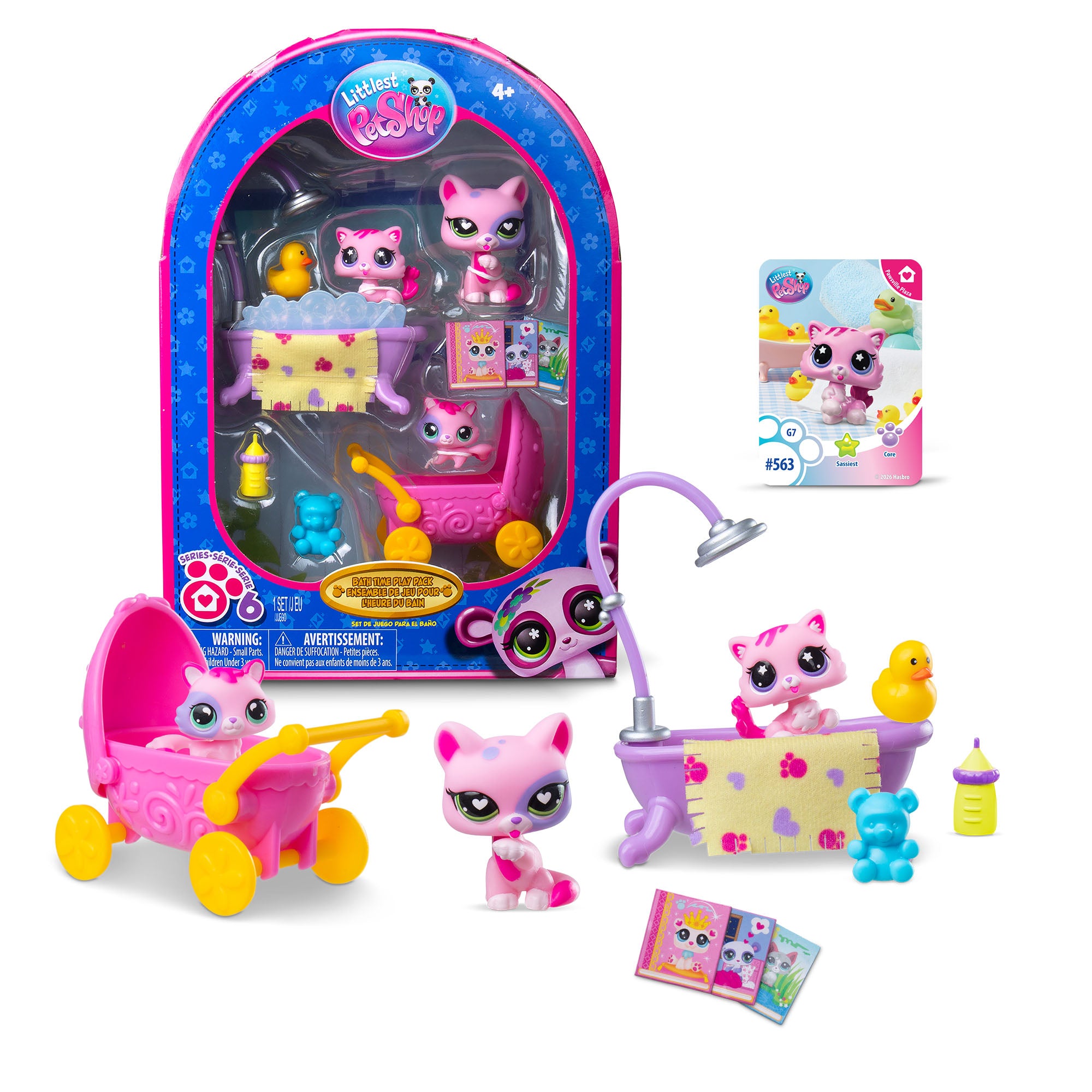 Littlest Pet Shop Bath Time Play Pack