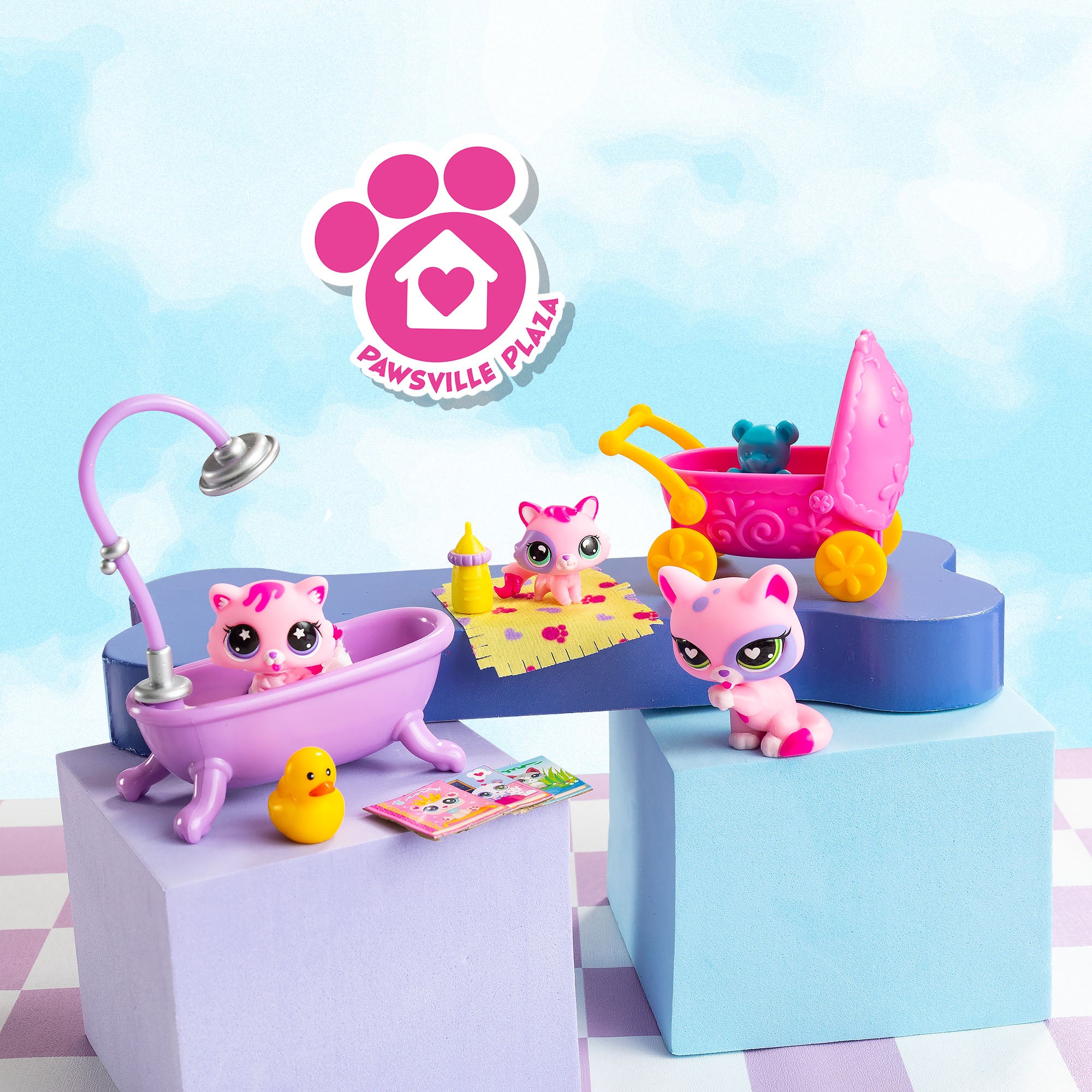 Littlest Pet Shop Bath Time Play Pack