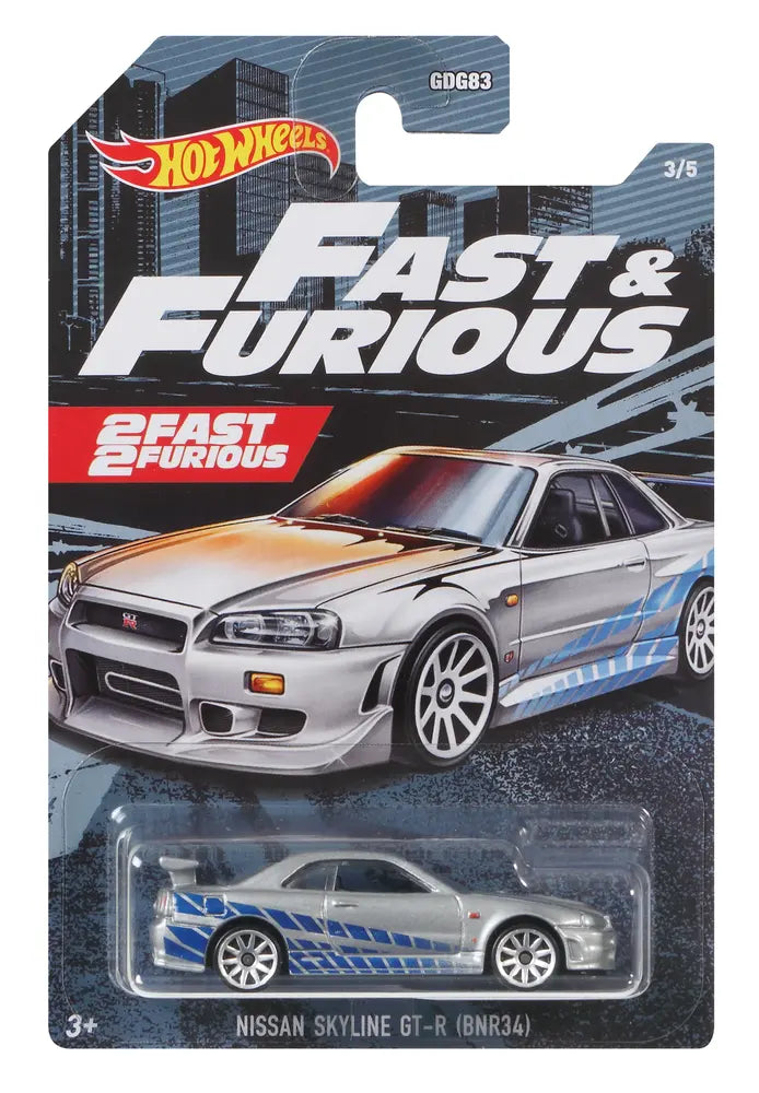 Hot Wheels Fast & Furious Cars Assortment