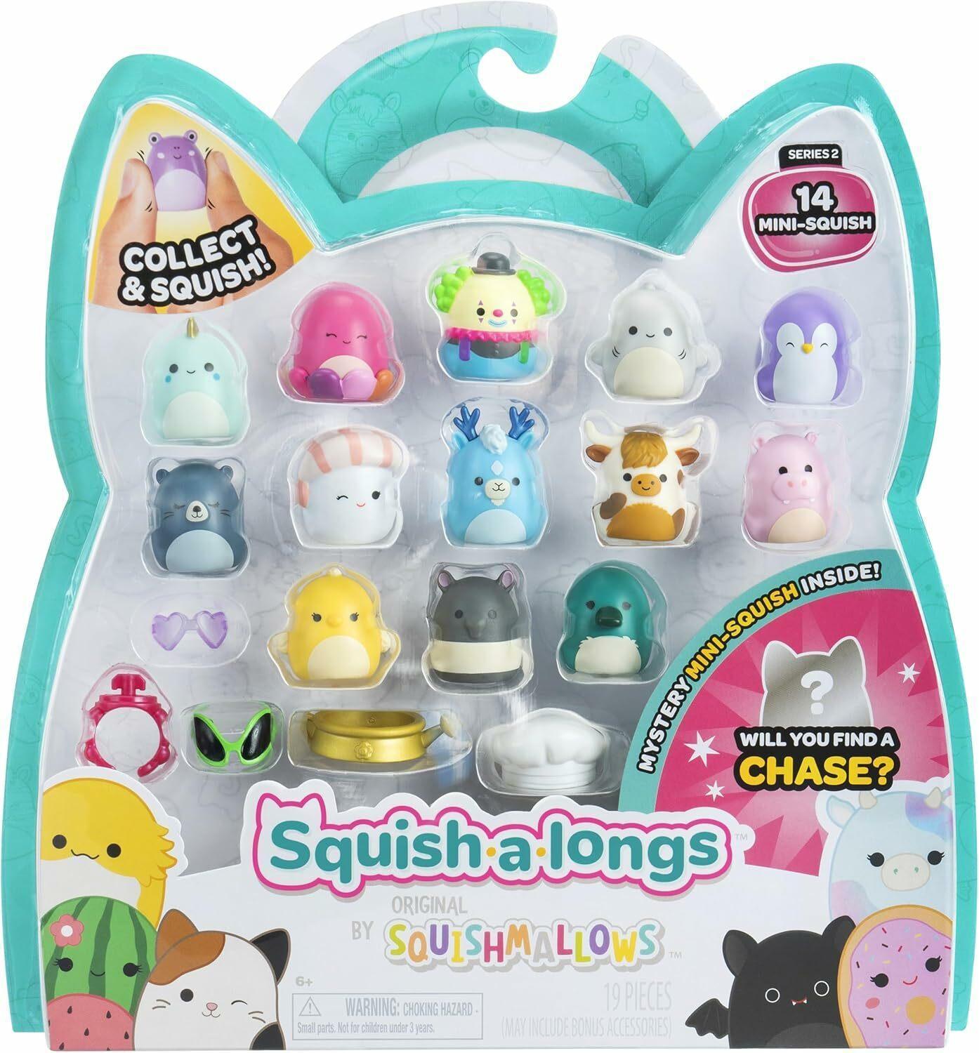 Original Squishmallows Squish-A-Longs 14 Pack Series 1 Wave 2