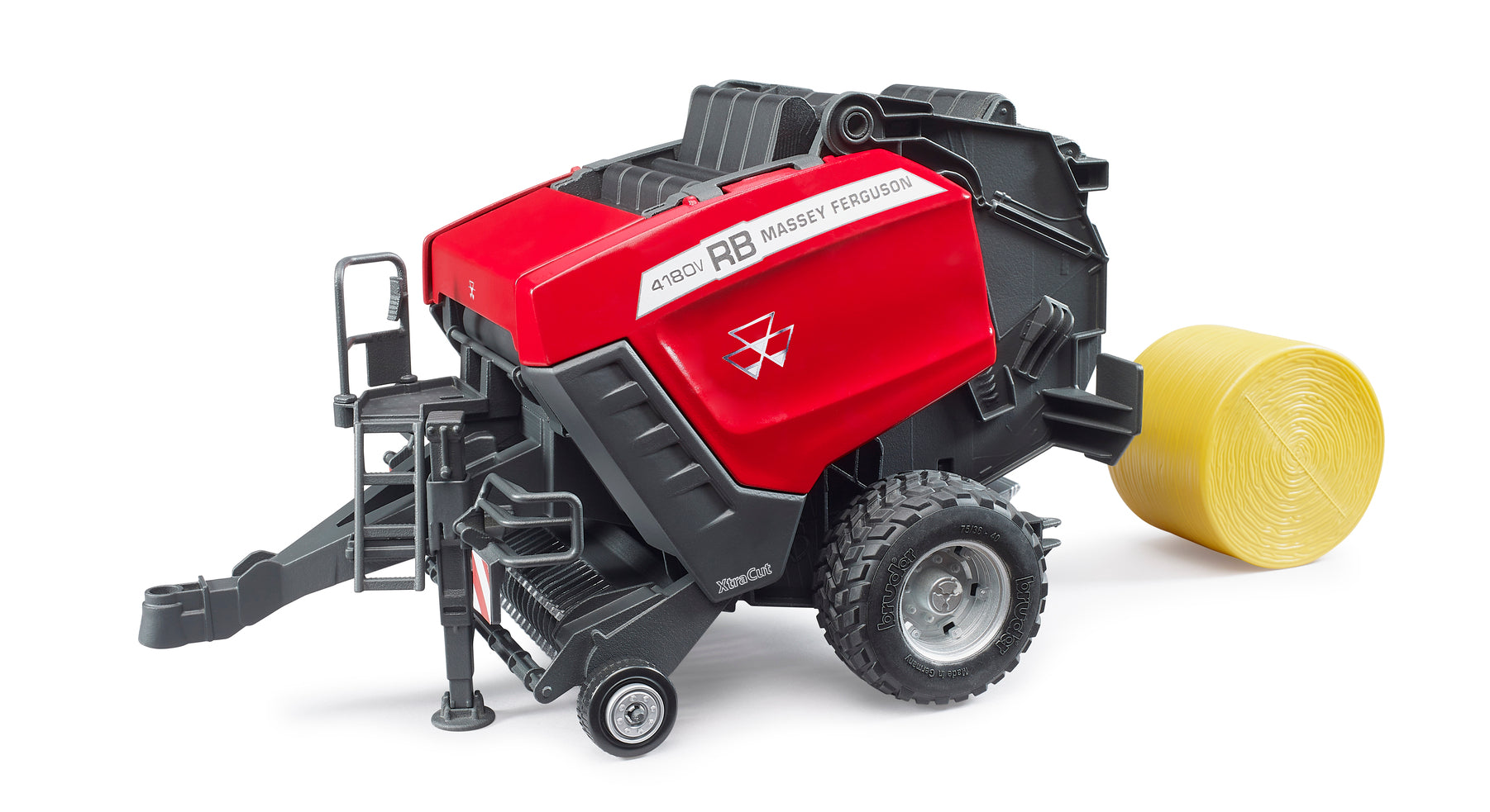 Bruder 1:16 Massey Ferguson Rb 4180V Round Baler