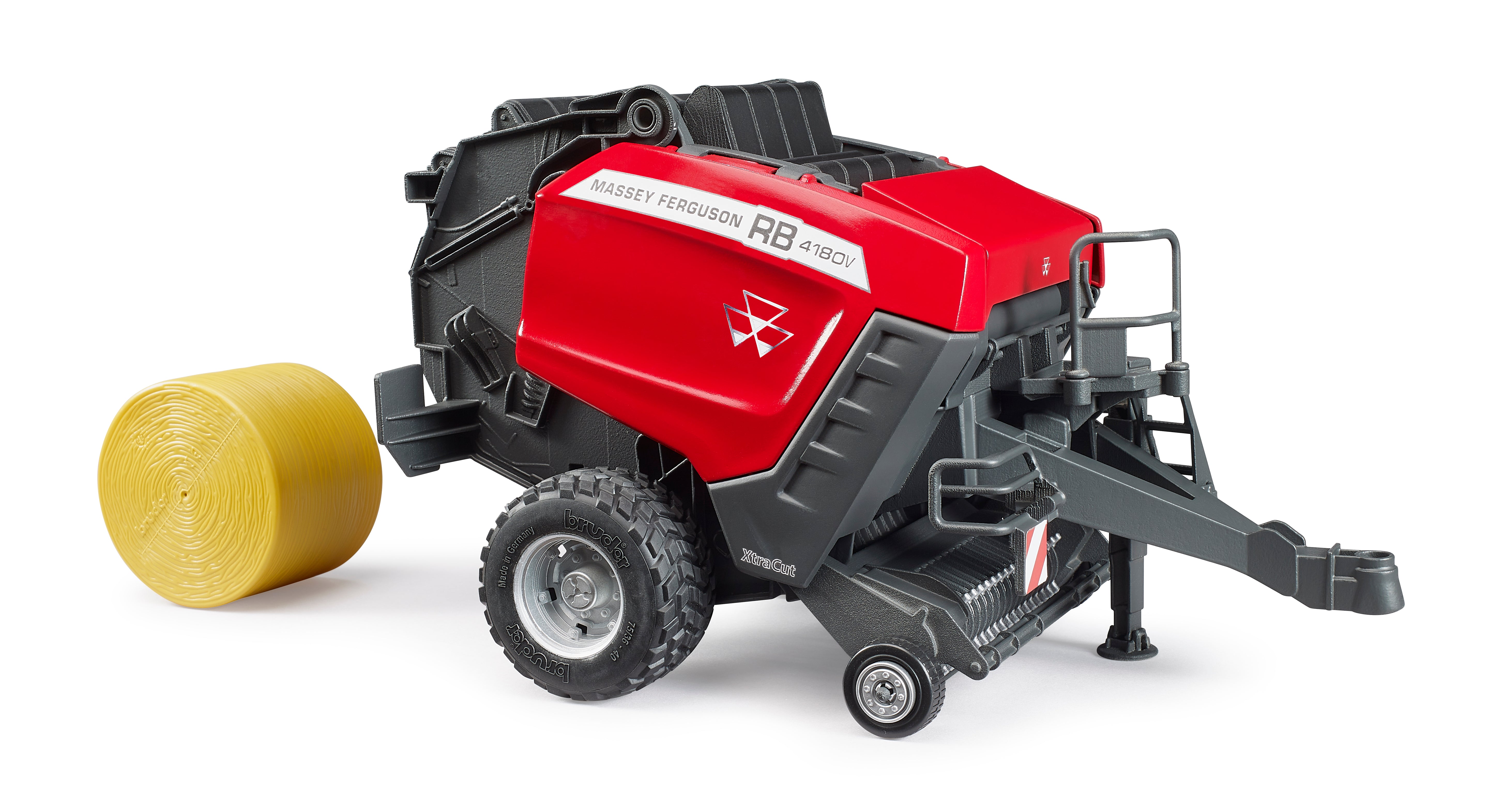 Bruder 1:16 Massey Ferguson Rb 4180V Round Baler