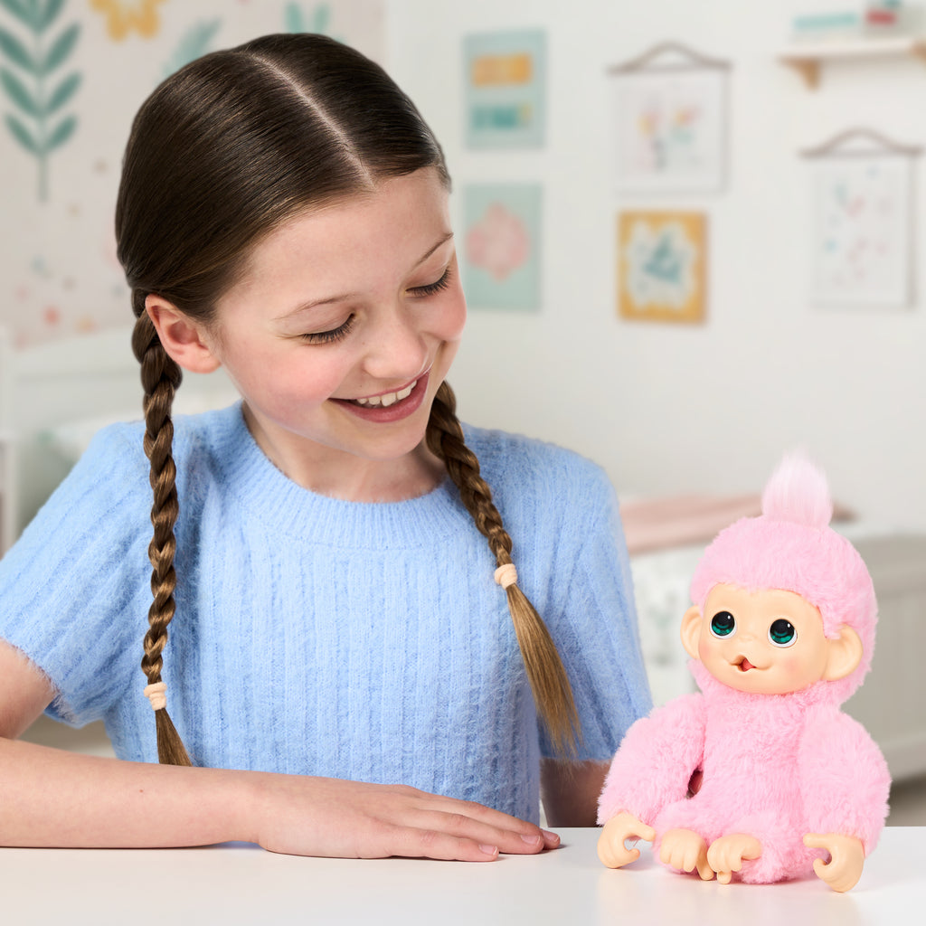 Mini Monkney Little Live Pets My Baby Monkey Minis - Luna Lemon