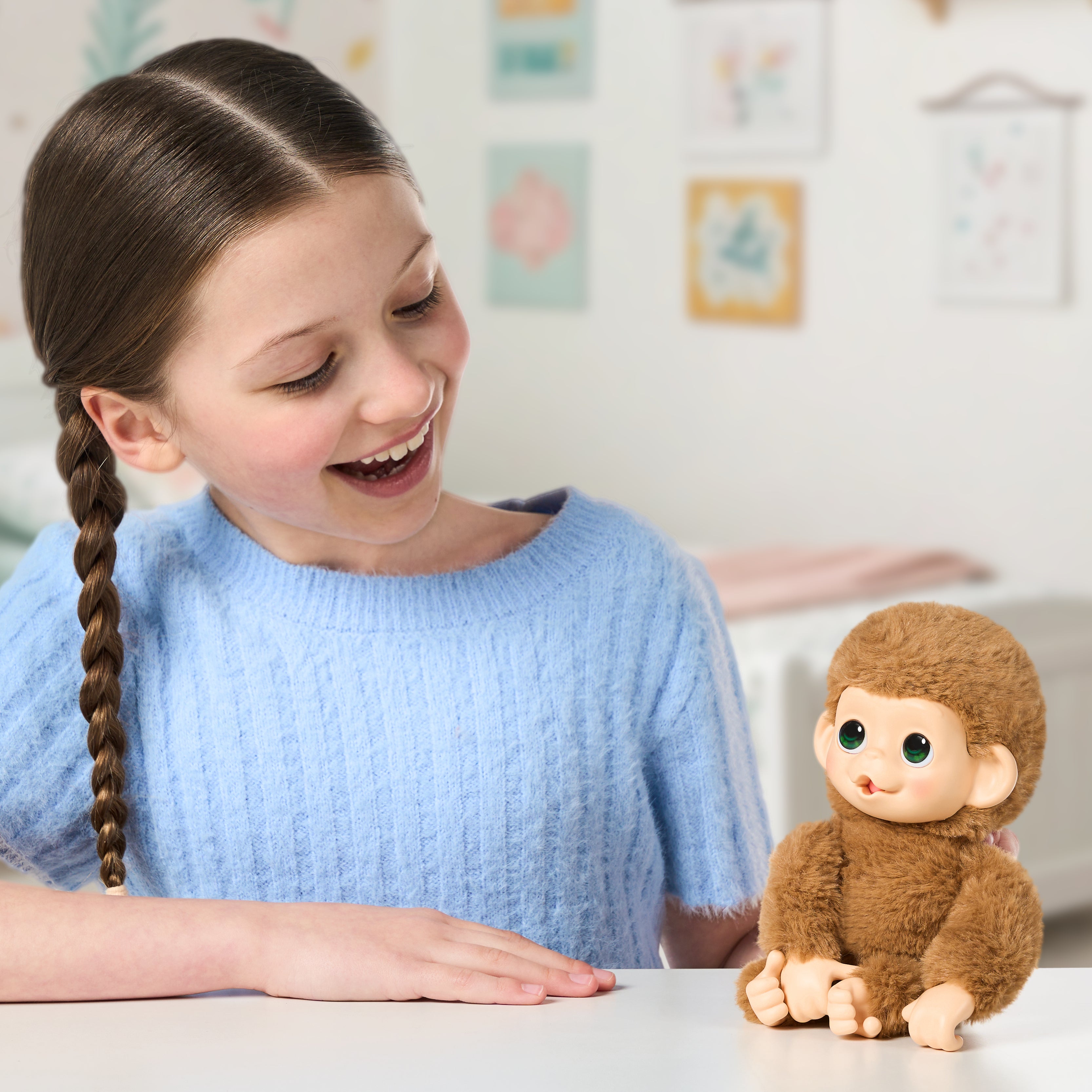 Little Live Pets My Baby Monkey Minis - Pepi Peach